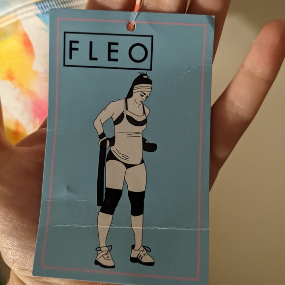 Fleo pineapple shorts NWT - Picture 2 of 3